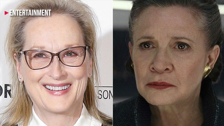 Meryl Streep as Princess Leia in ‘Star Wars