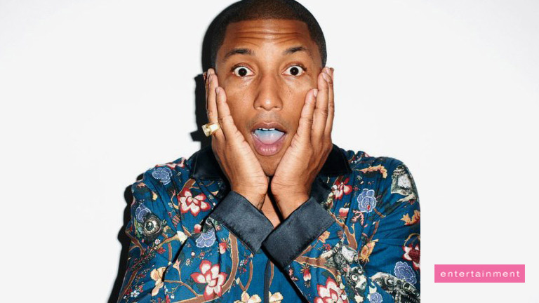 Pharrell’s disappointed response to embarrassing slip-up