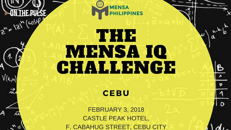 the Mensa IQ challenge