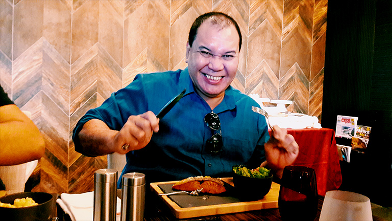 all-you-can-eat salmon at Bai Hotel Cebu