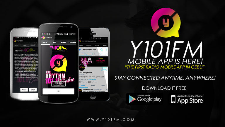 download the Y101FM app now