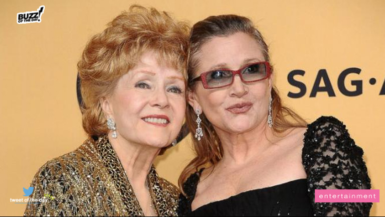 Carrie Fisher’s mother, Actress Debbie Reynolds has Died at Age 84