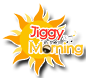 jiggy in the morning logo drop shadow